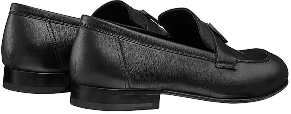 (W) HERMES Paris Loafer ''Schwarz Silber'' H191306Z-A02 Purchase (W) HERMES Paris Loafer ''Schwarz Silber'' H191306Z-A02