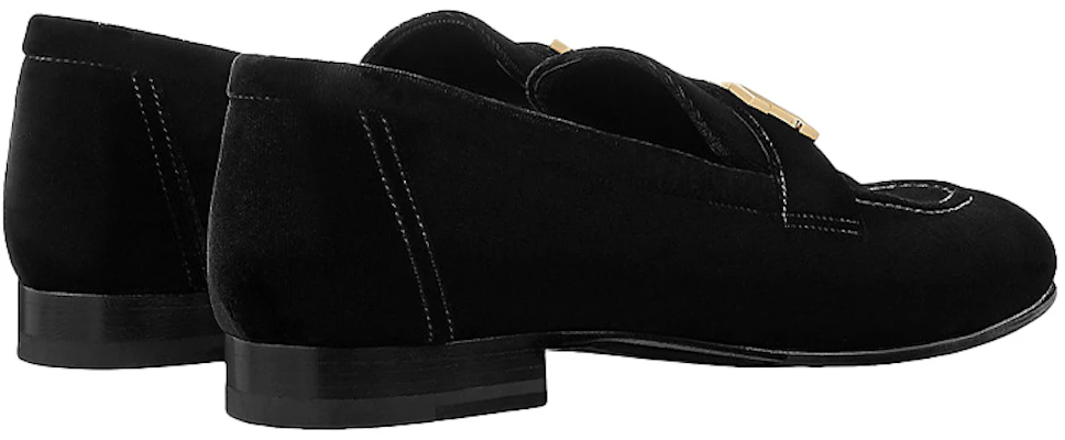 (W) HERMES Paris Loafer ''Zwart Fluweel'' H192170Z-02 Shop (W) HERMES Paris Loafer ''Zwart Fluweel'' H192170Z-02