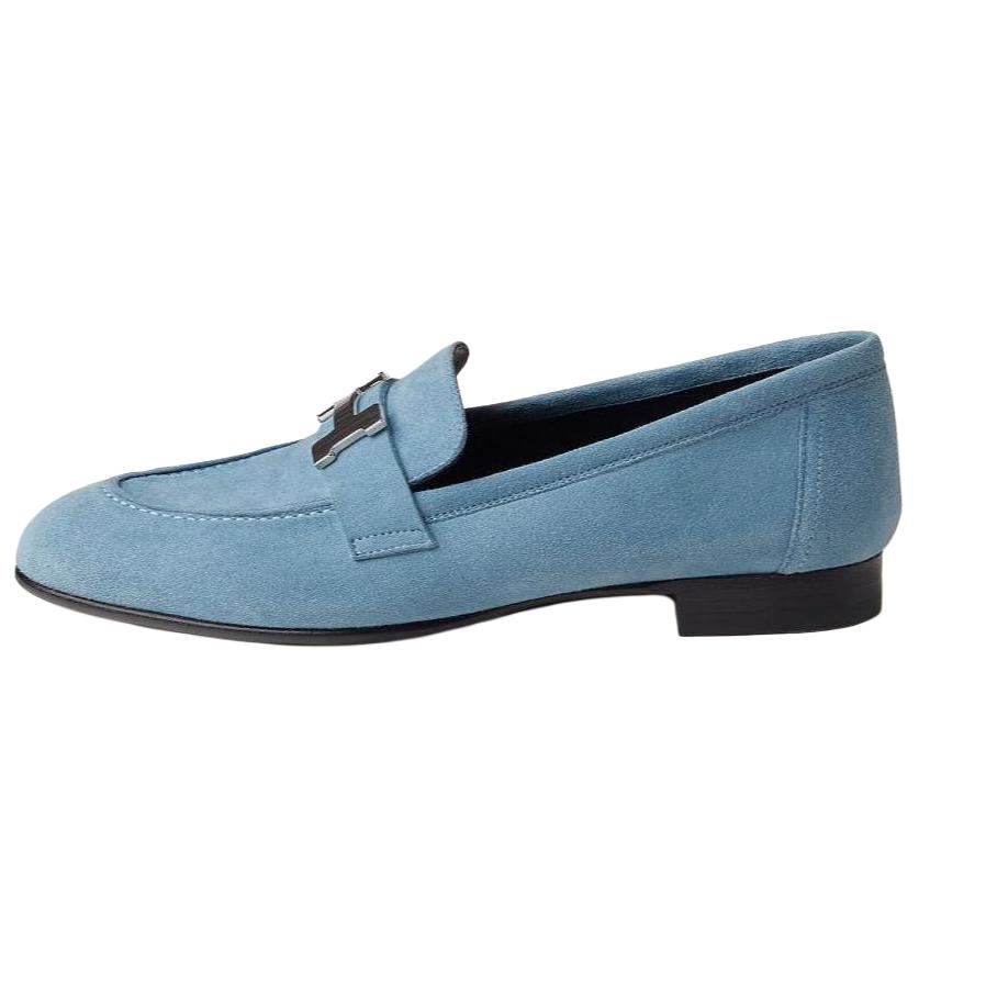 (Women) HERMES Paris Loafer 'Blue' H172109Z-1D