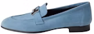 (W) HERMES Paris Kasut Loafer 'Biru' H172109Z-1D
