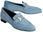 Shop (W) HERMES Paris Kasut Loafer 'Biru' H172109Z-1D
