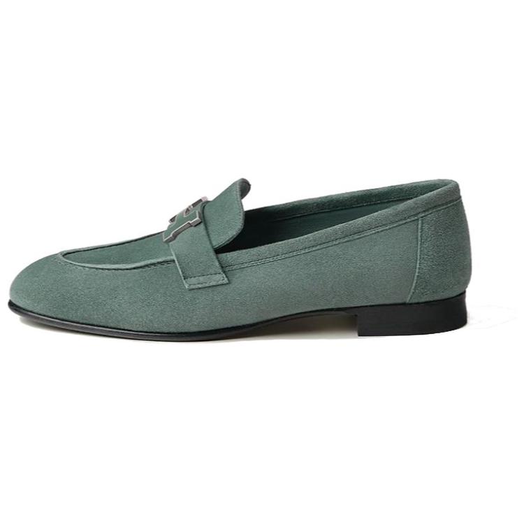 (Women) HERMES Paris Loafer 'Blue Velvet' H232187Z-GT
