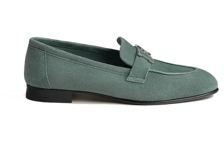 Order (W) HERMES Paris Mocassino ''Blue Velvet'' H232187Z-GT