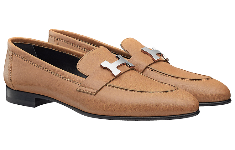 Lookbook (W) HERMES Paris Loafer 'Coklat' H172108Z-F3