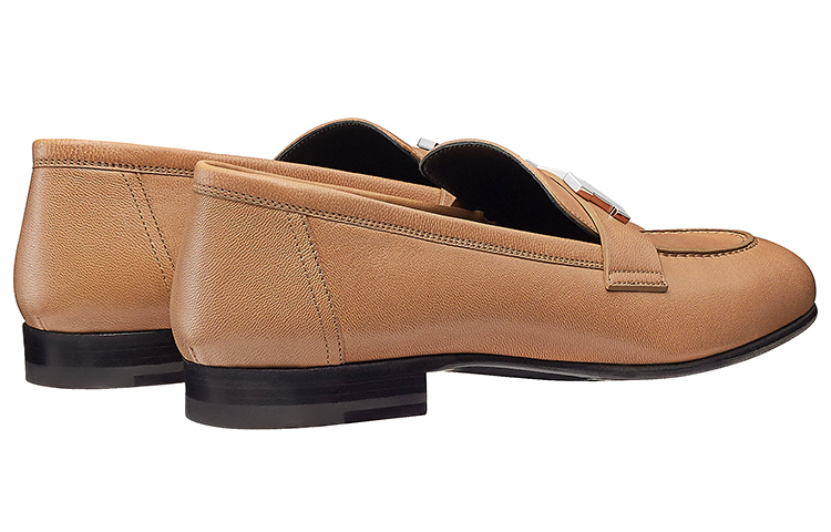 Shop (W) HERMES Paris Mocassino ''Marrone'' H172108Z-F3