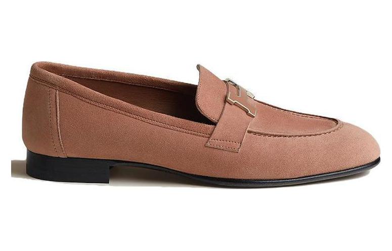 Order (W) HERMES Paris Loafer ''Braun'' Herrenschuhe H232187Z-VE