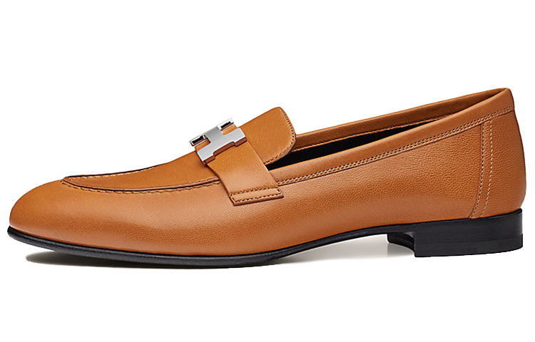 (Women) HERMES Paris Loafer 'Gold-Toned Beige' H172108Z-B8