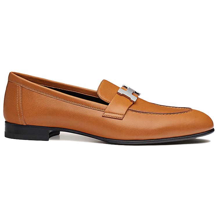 Order (W) HERMES Paris Loafer ''Goud-Beige'' H172108Z-B8