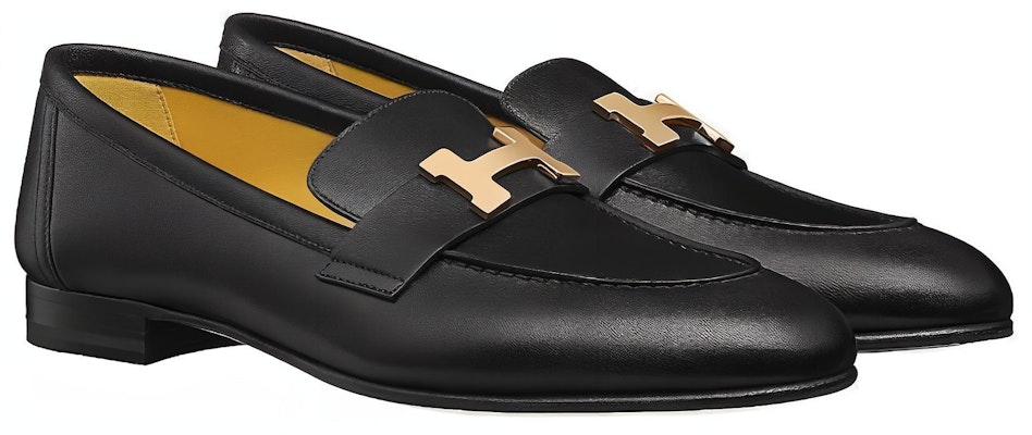 (Women) HERMES Paris Loafer 'Gold Buckle Yellow Brass' H182182Z-NR Order (Women) HERMES Paris Loafer 'Gold Buckle Yellow Brass' H182182Z-NR