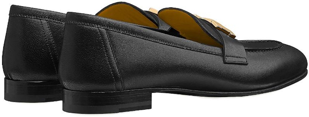 (W) HERMES Paris Loafer 'Gesper Emas Kuning Loyang' H182182Z-NR Lookbook (W) HERMES Paris Loafer 'Gesper Emas Kuning Loyang' H182182Z-NR