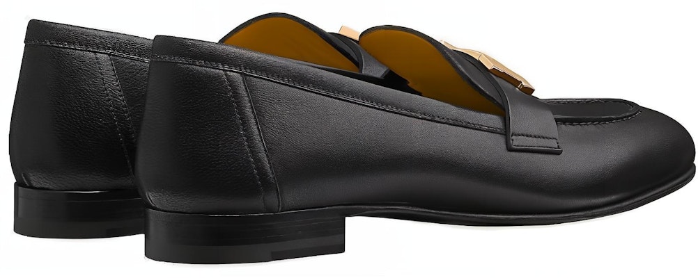 (W) HERMES Paris Loafer 'Gesper Emas Kuning Loyang' H182182Z-NR Lookbook (W) HERMES Paris Loafer 'Gesper Emas Kuning Loyang' H182182Z-NR
