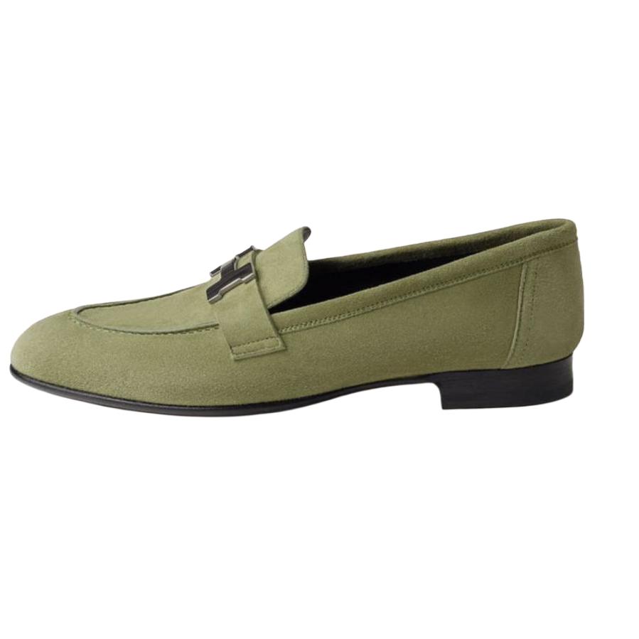 (Women) HERMES Paris Loafer 'Green' H172109Z-6M