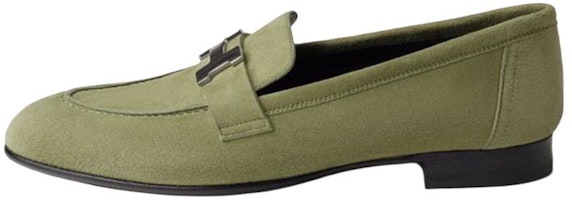 (Women) HERMES Paris Loafer 'Green' H172109Z-6M (Women) HERMES Paris Loafer 'Green' H172109Z-6M