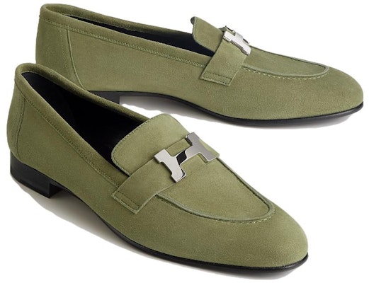 (W) HERMES Paris Loafer 'Hijau' H172109Z-6M Order (W) HERMES Paris Loafer 'Hijau' H172109Z-6M