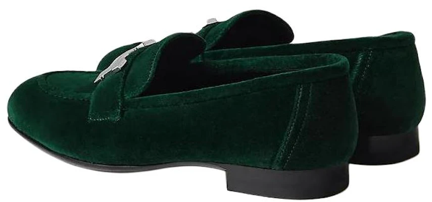 (W) HERMES Paris Loafer ''Groen Fluweel'' H232135Z-VF Lookbook (W) HERMES Paris Loafer ''Groen Fluweel'' H232135Z-VF