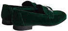 Shop (W) HERMES Paris Loafer ''Groen Fluweel'' H232135Z-VF