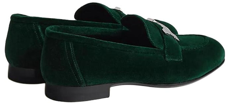 (Women) HERMES Paris Loafer 'Green Velvet' H232135Z-VF Shop (Women) HERMES Paris Loafer 'Green Velvet' H232135Z-VF