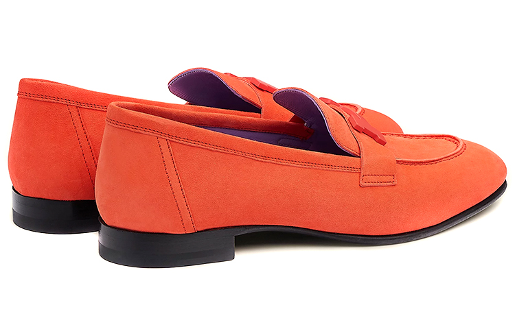 Shop (W) HERMES Paris Loafer 'Icy Pink' Wanita H221065Z-3L