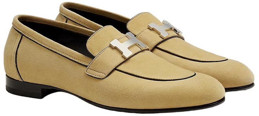 (W) HERMES Paris Loafer ''Khaki'' Herrenschuhe H222067Z-B6 Lookbook (W) HERMES Paris Loafer ''Khaki'' Herrenschuhe H222067Z-B6