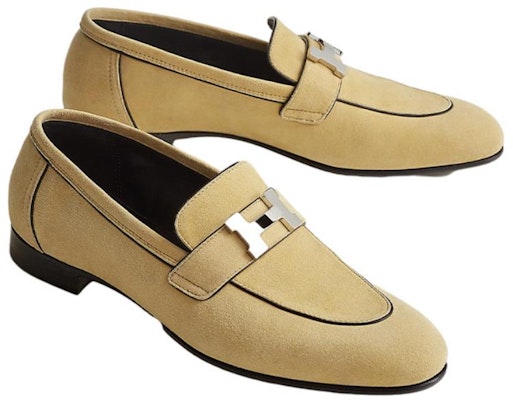 (W) HERMES Paris Loafer ''Khaki'' Herrenschuhe H222067Z-B6 Purchase (W) HERMES Paris Loafer ''Khaki'' Herrenschuhe H222067Z-B6