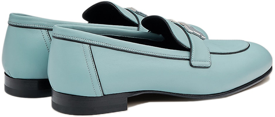 (Women) HERMES Paris Loafer 'Light Aqua' H221004Z-6A Shop (Women) HERMES Paris Loafer 'Light Aqua' H221004Z-6A
