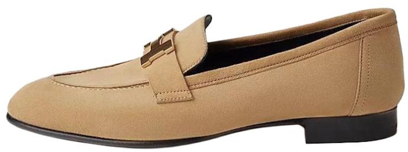 (W) HERMES 巴黎乐福鞋 '浅棕色' H241240Z-VD Buy (W) HERMES 巴黎乐福鞋 '浅棕色' H241240Z-VD