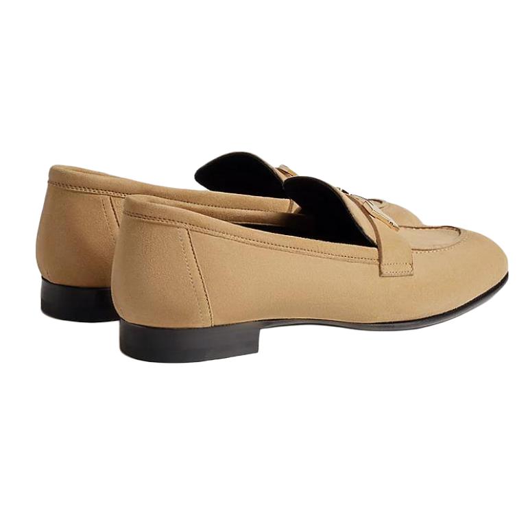 Lookbook (W) HERMES Paris Loafer 'Coklat Muda' H241240Z-VD