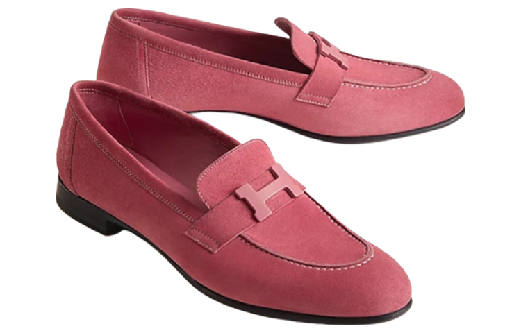 Lookbook (W) 爱马仕巴黎乐福鞋“洋红色” H221065Z-8H