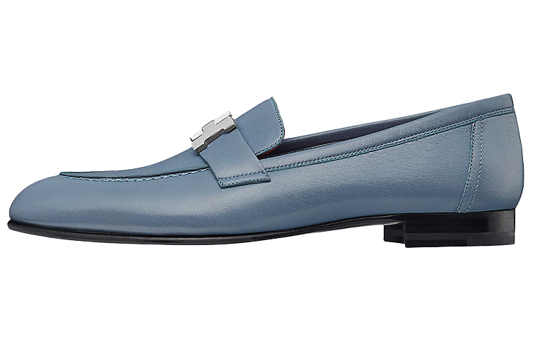 (Women) HERMES Paris Loafer 'Mist Blue' H172108Z-E1