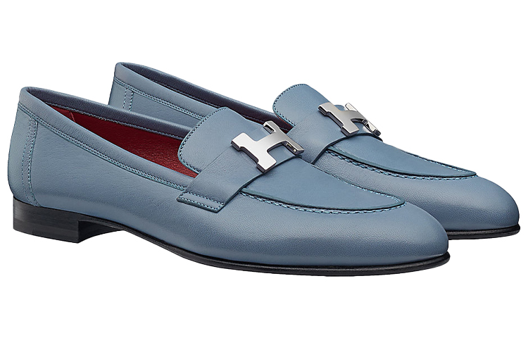 Lookbook (W) 爱马仕 巴黎乐福鞋 '薄雾蓝' H172108Z-E1