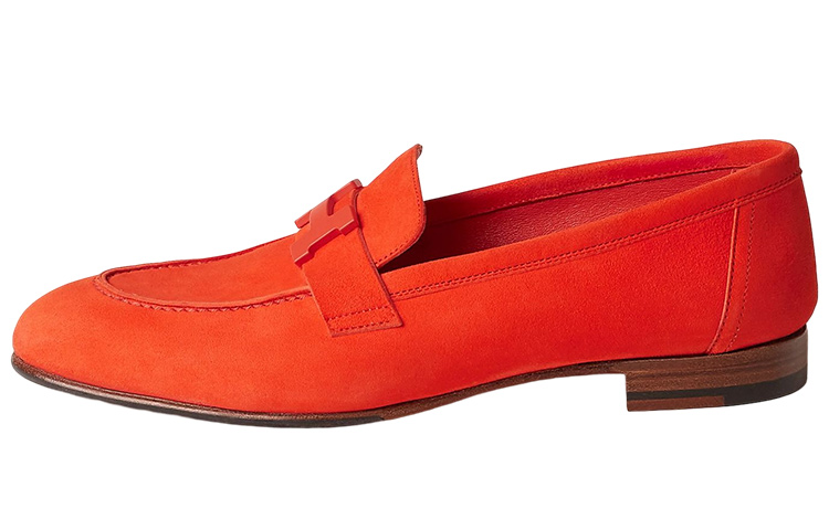 (Women) HERMES Paris Loafer 'Orange' H221065Z-2M