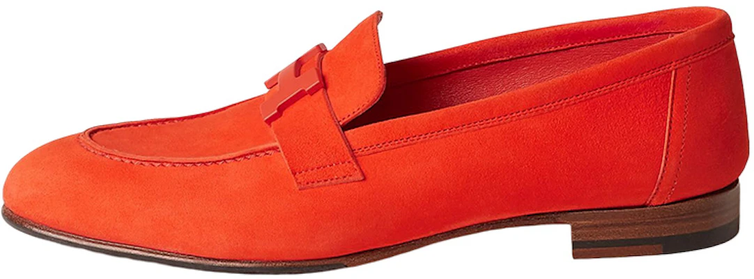 (Women) HERMES Paris Loafer 'Orange' H221065Z-2M Buy (Women) HERMES Paris Loafer 'Orange' H221065Z-2M
