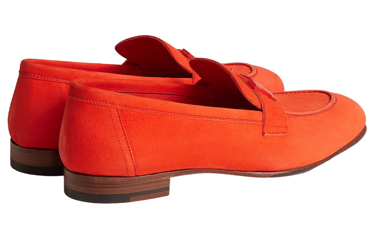 Shop (Women) HERMES Paris Loafer 'Orange' H221065Z-2M