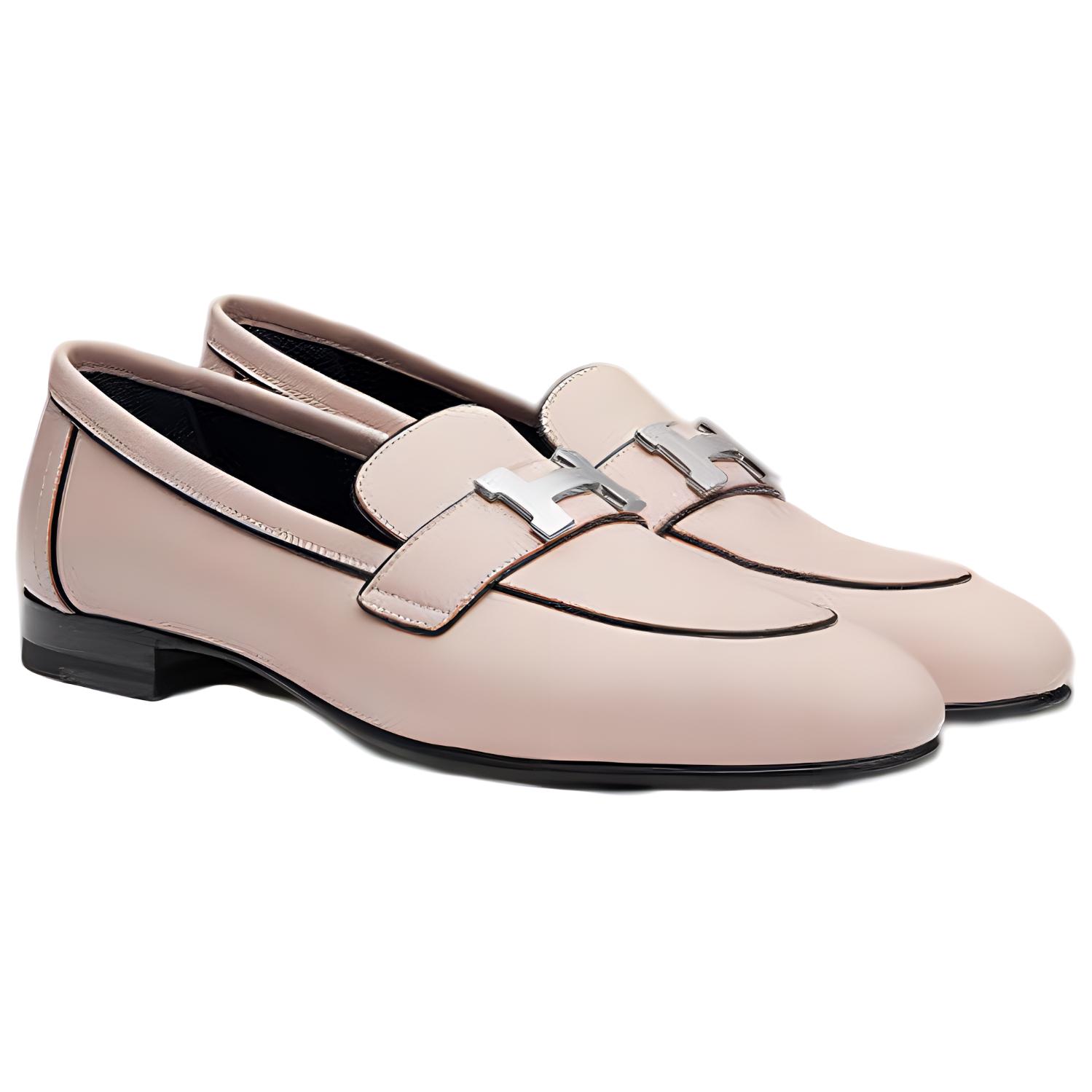 Shop (W) HERMES Paris Loafer ''Rosa'' H221004Z-P6