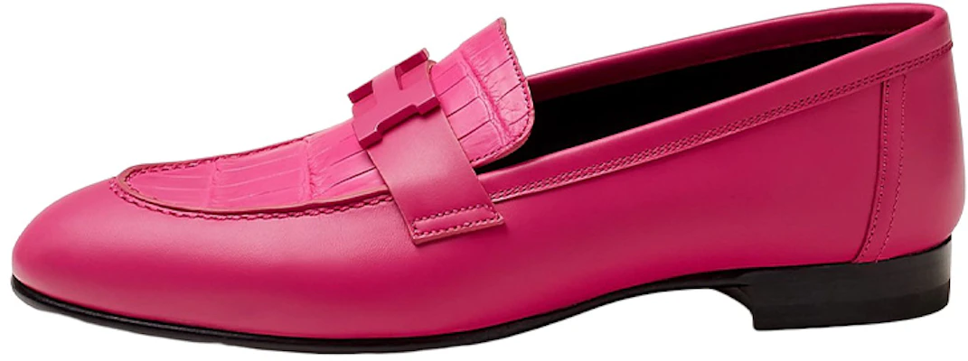 (Women) HERMES Paris Loafer 'Pink Crocodile' H222255Z-57 Buy (Women) HERMES Paris Loafer 'Pink Crocodile' H222255Z-57