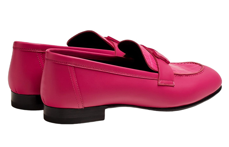 Purchase (Women) HERMES Paris Loafer 'Pink Crocodile' H222255Z-57