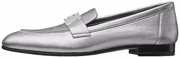 (Women) HERMES Paris Loafer 'Silver' H182148Z-52 (Women) HERMES Paris Loafer 'Silver' H182148Z-52