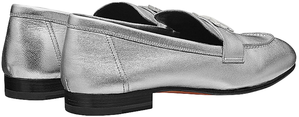 (Women) HERMES Paris Loafer 'Silver' H182148Z-52 Shop (Women) HERMES Paris Loafer 'Silver' H182148Z-52