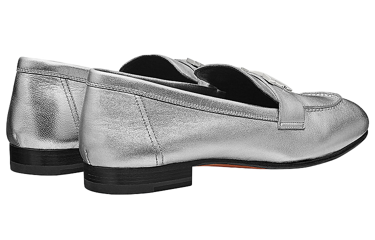 Shop (Women) HERMES Paris Loafer 'Silver' H182148Z-52