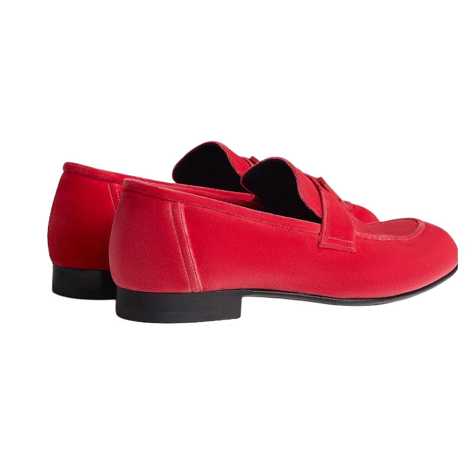 Shop (W) HERMES 巴黎乐福鞋“简约舒适红” H232861Z-ARF