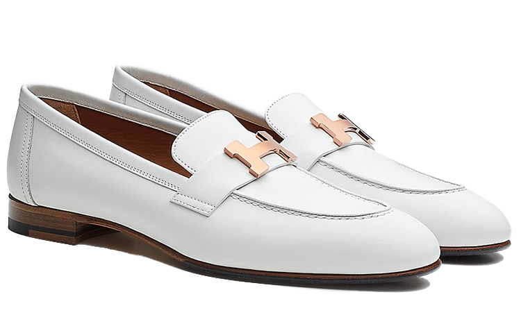 Lookbook (W) HERMES Paris Loafer 'Putih' H211230Z-90