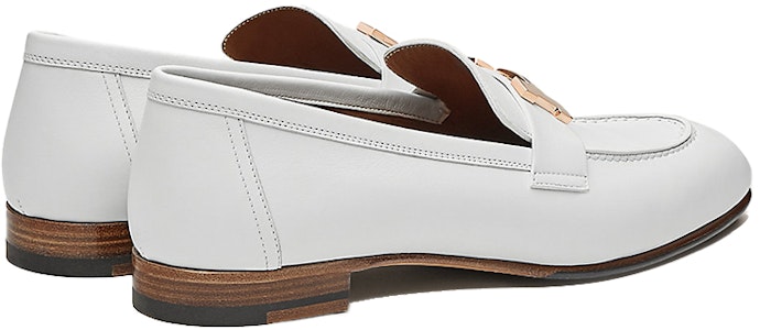 (W) 爱马仕 巴黎白色乐福鞋 H211230Z-90 Shop (W) 爱马仕 巴黎白色乐福鞋 H211230Z-90