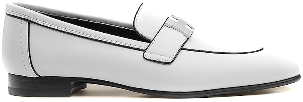 (W) HERMES Paris Sepatu Loafer 'Kulit Putih' H221004Z-90 Order (W) HERMES Paris Sepatu Loafer 'Kulit Putih' H221004Z-90