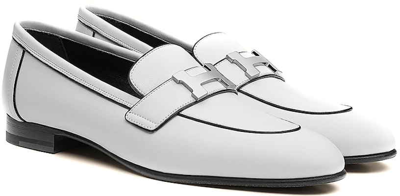 (Women) HERMES Paris Loafer 'White Calfskin' H221004Z-90 Lookbook (Women) HERMES Paris Loafer 'White Calfskin' H221004Z-90