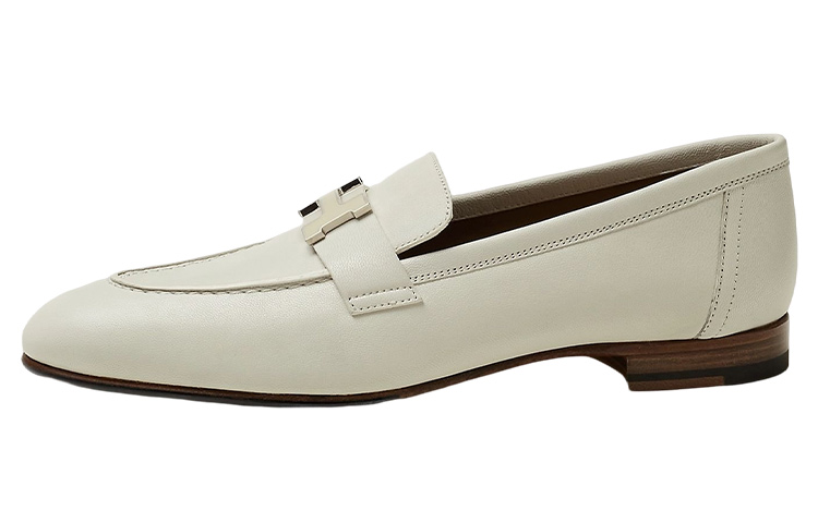 (Women) HERMES Paris Loafer Low 'Beige' H222066Z-F8