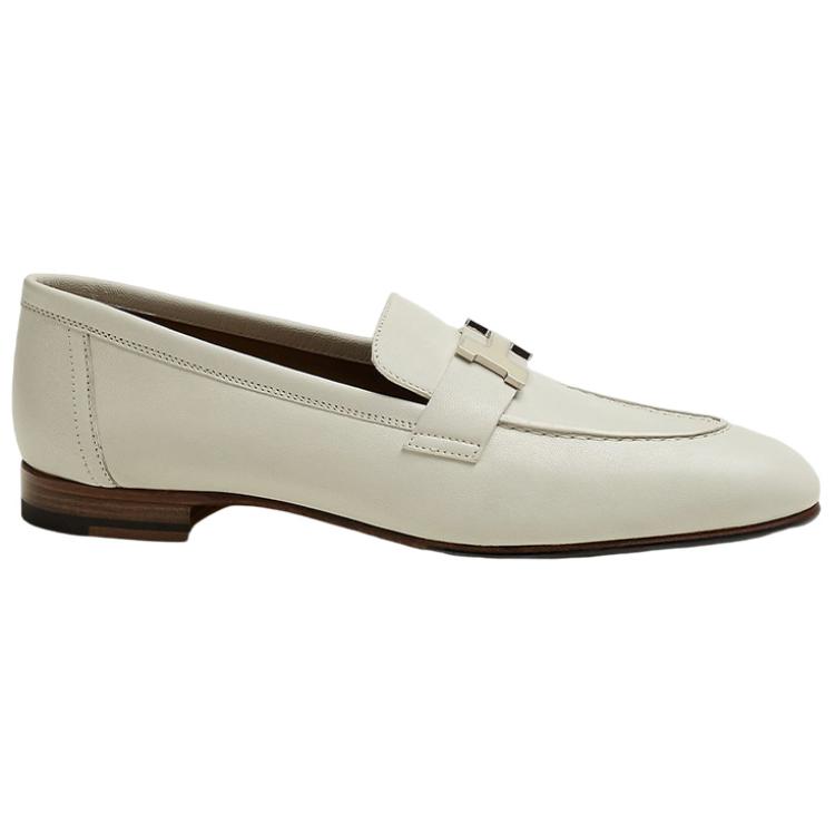 Order (W) HERMES Paris Loafer Laag ''Beige'' H222066Z-F8