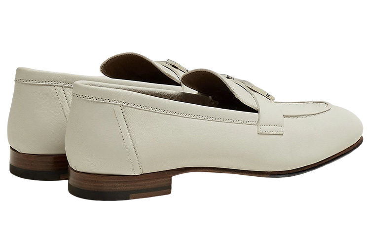 Purchase (W) HERMES Paris Loafer Laag ''Beige'' H222066Z-F8