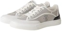 Lookbook (W) HERMES Paris Kasut Low-Top Berfesyen Kelabu Berenda H231026Z-PN