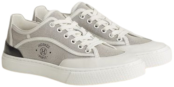 (W) HERMES Paris Kasut Low-Top Berfesyen Kelabu Berenda H231026Z-PN Shop (W) HERMES Paris Kasut Low-Top Berfesyen Kelabu Berenda H231026Z-PN