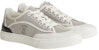 (W) HERMES Paris Kasut Low-Top Berfesyen Kelabu Berenda H231026Z-PN